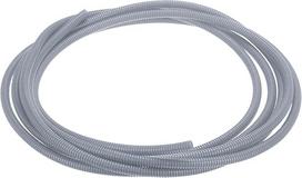QUARKZMAN Splitas Kabelio kanalo vamzdis 3/8 colio (10 mm) vidinis skersmuo 20 pėdų (6 m) Kabelio kanalo vamzdis Atsparus karščiui ir šalčiui -40 F iki 257 F Plastikinė lanksti žarna Kabelio apsauga nuo kabelio Pilka