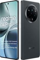 realme 14 Pro 5G išmanusis telefonas 12 + 512GB, kamera 50 MP IMX882 OIS, procesorius Dimensity 7300, ekranas Curvo Vision 120 Hz 6,77 colių, titano baterija 5260 mAh, juoda