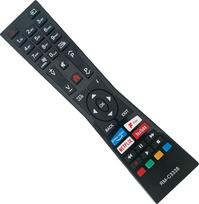 RM-C3338 RC43101P nuotolinio valdymo pultas JVC 2018 2019 Smart 4K UHD LED LCD televizoriams su "Fplay YouTube Netflix" mygtukais Universalus "Bush" televizoriaus nuotolinio valdymo pultas RC43101P LT-24C680 LT-24C685