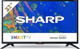SHARP 32BC6E Smart TV 81 cm (32 colių) HD Ready LED televizorius ("Harman Kardon", HDMI, HD imtuvas)
