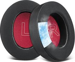 SOULWIT aušinamojo gelio pakaitiniai ausinių įdėklai "Anker Soundcore Life Q10", Q10BT, "Life 2 Neo" (netinka "Life 2") ausinėms, pakaitiniai įdėklai su "Ice Silk" audiniu, didelio tankio triukšmo izoliacijos putomis