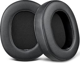 SOULWIT pakaitinės ausų pagalvėlės "Sony MDR-M1" profesionalioms etaloninėms uždaro monitoriaus ausinėms, pakaitinės pagalvėlės su minkšta proteino oda ir didelio tankio atminties putomis