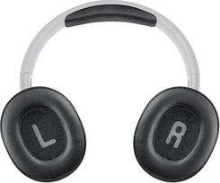 SOULWIT pakaitinis rinkinys JBL Tune 700BT/710BT/720BT/750BTNC/760NC/770NC ausinėms, baltyminės odinės ausų pagalvėlės + ausinių lankelis