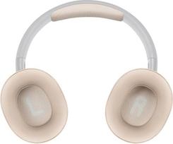 SOULWIT pakaitinis rinkinys JBL Tune 700BT/710BT/720BT/750BTNC/760NC/770NC ausinėms, baltyminės odinės ausų pagalvėlės + ausinių lankelis