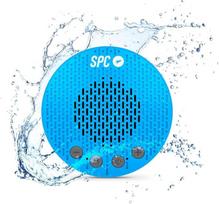 SPC Splash 2 belaidis "Bluetooth 5.0" dušo garsiakalbis su siurbtuku, IPX5, FM radijas, laisvų rankų įranga, mikrofonas, mėlynas