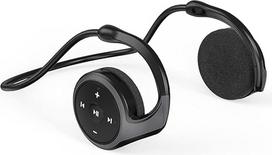Sportinės "Bluetooth" ausinės, "Bluetooth 5.0", palaiko TF kortelę ir FM radiją, CVC8.0 triukšmo slopinimas, 12 valandų veikimo laikas
