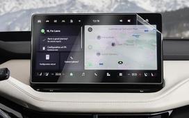Suderinama su 2021-2025 2026 Skoda Enyaq iV navigacijos ekrano apsauga 13 colių centrinio ekrano nano plastiko ekrano apsauga 6H atspari įbrėžimams Enyaq iV priedai [Pack of 2]