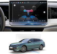 Suderinama su 2024 2025 VW Passat B9 Variant R-Line Navigation Apsauginė plėvelė 15 colių Nano Screen Protector 6H atspari įbrėžimams VW Passat 2024 Priedai [Pack of 2] (15 Inch Discover Pro