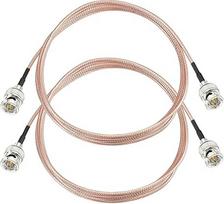 Superbat 3G SDI kabelis 200 cm BNC kabelis 75 Ohm, skirtas fotoaparatams, monitoriams, vedio įrašymo įrenginiams, BMCC vaizdo įrašams, HDMI ilgintuvui, palaiko HD-SDI 3G-SDI 4K SDI vaizdo kabelį, 2 vnt.