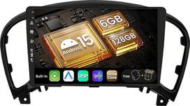 SXAUTO Android 15-6G+128G - automobilinis radijas Nissan Juke J15 (2010-2019) / YF15 Infiniti ESQ (2011-2017) GPS navigacijos radijas - belaidis CarPlay Android automobilis - kamera + mikrofonas -DAB WiFi DSP 2 DIN IPS 9 colių