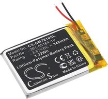 TCTK 340 mAh baterija, suderinama su [Garmin] Instinct Solar, STD-810G, pakeičia 361-00136-10, 361-00164-00, 361-00164-10 FBA