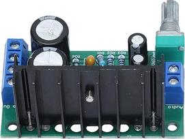TDA2050 stiprintuvo modulis Monofoninio garso garsiakalbis 1 kanalo galios stiprinimo kortelė 12-24V 5W -1220W