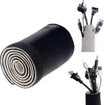TKB5061-2x Neopreninis kabelių vamzdžių tvirtinimo įtaisas daugkartiniam naudojimui Kabelių organizatorius Kabelių kanalas Kabelių dangtis Kabelių tvarkyklė Kompiuteris Namų kinas Biuro laidų tvarkyklė, 6 m bendro ilgio