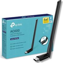 TP-LINK AC600 USB "WiFi" raktas su dideliu stiprinimu, dviejų dažnių "WiFi" adapteris su 5 dBi antena, skirtas asmeniniam / staliniam / nešiojamajam kompiuteriui, palaiko "Windows 10 / 8.1 / 8/7 / XP", "Mac OS X 10.9-10.14" ("Archer T2U Plus")