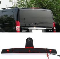 Trečiasis automobilio stogo viršutinis stabdžių žibintų fotoaparatas HD vandeniui atsparus naktinio matymo stabdžių šviesos atbulinės eigos fotoaparatas "Mercedes Benz Viano Vito W639 V6 Van Transporter 3" stabdžių žibintas / stabdžių žibintas 2003-2014 m