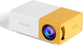 Tragbarer Mini-Projektor, Full HD, 1080p, Heimkino, mit Multi-Konnektivität, HDMI/USB/SD/Telefone, kompakt, ultraportabel, für Filme/Videospiele