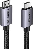 UGREEN HDMI 2.2 kabelis 16K @ 60Hz 8K @ 240Hz 4K @ 480Hz 96Gbps itin didelės spartos eARC HDR10+ VRR ALLM Dolby Vision HDCP 2.3 Suderinamas su kompiuteriu, nešiojamuoju kompiuteriu, monitoriumi, PS5, PS4, Xbox X Series S (2M)