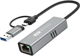 USB 3.2-5Gbps RTL8157 5000Mbps (5G, 2,5G, 1G, 100Mbps) Nešiojamasis kompiuteris