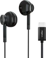 USB C ausinės In-Ear C tipo ausinės Hi-Res su mikrofonu ir garsumo valdymu Suderinamos su "iPad Pro New/MacBook Pro", "Huawei P40/P30/Pro/Mate20/10", "Xiaomi10/mi9/8/Mix", "Google Pixel", "OnePlus", "Sony Xperia