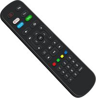 VINABTY Pakaitinis nuotolinio valdymo pultas, skirtas JVC Roku LT-40CR330 LT-43CR330 LT-24CR230 LT-32CR230 Smart Full HD HDR 4K LED televizoriui