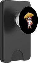Weihnachten im August Weihnachtsmann Strandurlaub Sommerausflug PopSockets PopWallet für MagSafe