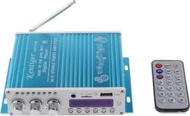 WINGONEER Mini "Bluetooth" Hi-Fi stereofoninis garso stiprintuvas Bass Booster MP4 12V palaikymas FM/MP3/TF/USB/DVD automobiliui Motociklas Automobilis Auto CD DVD