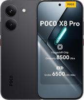 XIAOMI Poco X8 Pro išmanusis telefonas 8GB + 256GB, "Dimensity 8500-Ultra" procesorius, 6500 mAh baterija, itin ryškus AMOLED ekranas, 50 MP "Sony IMX882" pagrindinė kamera su OIS, juoda