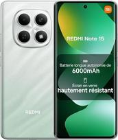 XIAOMI Redmi Note 15 NFC išmanusis telefonas, 6 + 128GB, žalias, 108 MP kamera, IP64, 120 Hz, "Mediatek Helio G100 Ultra", "Android 15", 33 W greitasis įkrovimas, 6000 mAh baterija, be įkroviklio