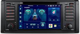 XTRONS Android 14 automobilinis radijas BMW E39 M5, 7 colių IPS Octa Core 4+64GB automobilinis radijas su navigacijos sistema, integruotas 4G LTE giroskopo jutiklis Automobilinis grojimas AKM DSP GPS Bluetooth WiFi DVD