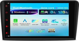 XTRONS Android 14 Automobilinis radijas Octa Core 8+128GB Audi A3 S3 RS3 8 colių IPS QLED ekranas Integruotas 4G LTE DSP Bluetooth WiFi Car Play Android Car GPS Pasirinktinai DAB OBD TPMS