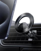YOSH MagSafe automobiliniam laikikliui Ventiliacija Lengvas dizainas Magnetinis automobilinis telefono laikiklis 360° kampu besisukantis magnetinis telefono laikiklis iPhone 17/16/15/14/13/12 serijai ir MagSafe mobiliųjų telefonų dėklams