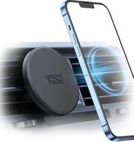 YOSH MagSafe automobilinis laikiklis, mobiliojo telefono laikiklis automobilyje su N52 magnetu, itin stabilus ventiliacijos automobilinis mobiliojo telefono laikiklis, magnetinis mobiliojo telefono laikiklis automobilyje, skirtas iPhone 17/16/15/14/14/13/