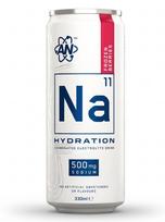 Na11 Hybrid Hydration – gazuotas elektrolitų ir vitaminų gėrimas | Applied Nutrition (330 ml) - lime-cucumber