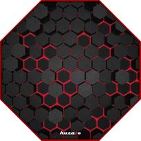 Grindų kilimėlis žaidimų kėdei Huzaro FloorMat 2.0, juoda sp./raudona sp.