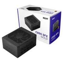 NZXT C850 SFX Gold 850W maitinimo blokas 80+ Gold, ATX 3.1, PCIe 5.1 | PS-8G1BB-EU | 5056547207384