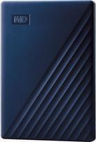Kietasis diskas Western Digital My Passport For Mac, HDD, 4 TB, mėlyna sp.