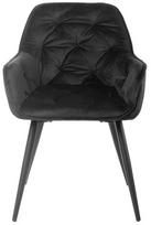 Valgomojo kėdė Homla Basic Cherry 200176, juoda sp., 63 cm x 57 cm x 84 cm