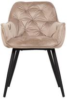 Valgomojo kėdė Homla Basic Cherry 213274, smėlio sp., 63 cm x 57 cm x 84 cm