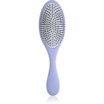 Olivia Garden Club The Reset Wet&Curly Detangling Hairbrush plokščias plaukų šepetys su krepšeliu Lilac 1 vnt.