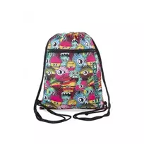 Maišelis sportinei aprangai CoolPack Vert Wiggly Eyes Pink B70047