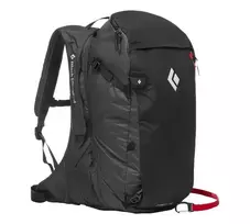 Black Diamond JetForce Pro 35L lavoninė kuprinė - juoda dydis: s_m