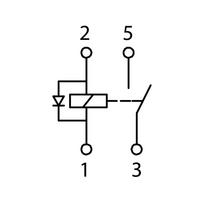 BOSCH Relė, pagrindinė srovė 0 986 AH0 322