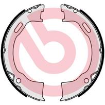 BREMBO Rankinio stabdžio kaladėlių komplektas ESSENTIAL LINE S 24 549