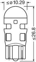 ams-OSRAM Lemputė, salono apšvietimas LEDriving® SL 2827DYP-02B