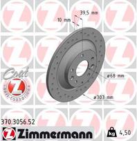 ZIMMERMANN Stabdžių diskas SPORT BRAKE DISC Z 370.3056.52