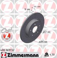 ZIMMERMANN Stabdžių diskas SPORT BRAKE DISC Z 400.3691.52
