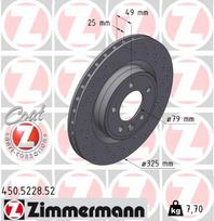 ZIMMERMANN Stabdžių diskas SPORT BRAKE DISC Z 450.5228.52