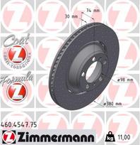 ZIMMERMANN Stabdžių diskas FORMULA Z BRAKE DISC 460.4547.75