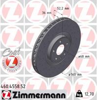 ZIMMERMANN Stabdžių diskas SPORT BRAKE DISC Z 460.4558.52