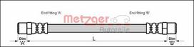 METZGER AUTOTEILE Stabdžių žarnelė Brakehose 4110594